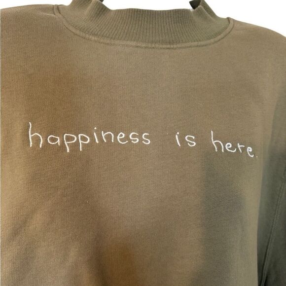 Kristen Made “Happiness is Here” Pullover Sweater - Picture 4 of 8